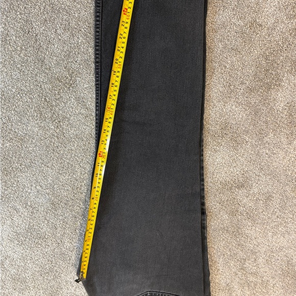 Levi’s 516 Slim Fit Straight Leg Jeans – Black / Charcoal – Made in Canada-38/30 - Picture 6 of 9